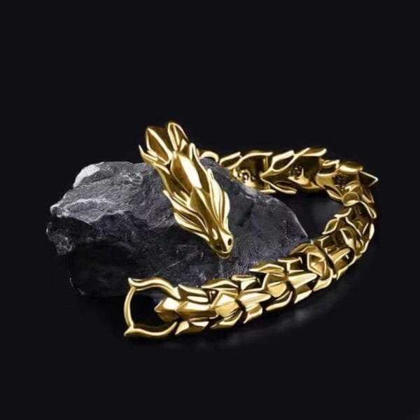 Dragon Bone Chain Bracelet For Men