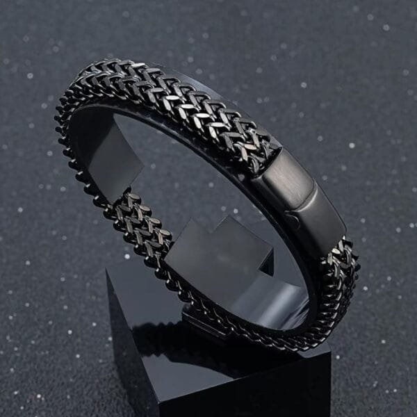 Luxury Bracelet for Men Keel Chain Titanuim Bracelet For Men Curb Chain Bracelets Jewelry Gift