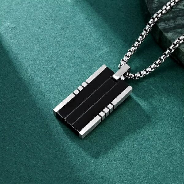 Necklace For Men Hot Military Dog Tag Titanium Pendant