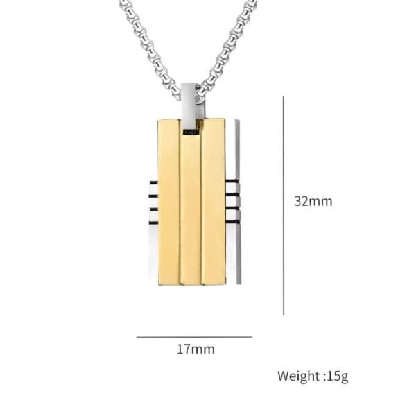 Necklace For Men Hot Military Dog Tag Titanium Pendant