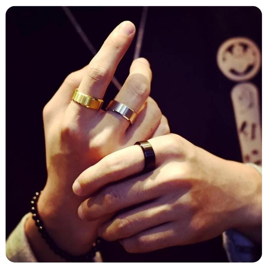Rings For Men Classic Ring Solid Simple ring RingTes Ring store