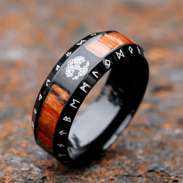 Rings For Men NEW Vintage Viking Tree Of life Ring Unique Man Amulet Personality Gift