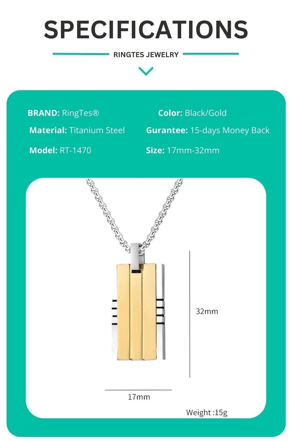 Necklace For Men Hot Military Dog Tag Titanium Pendant