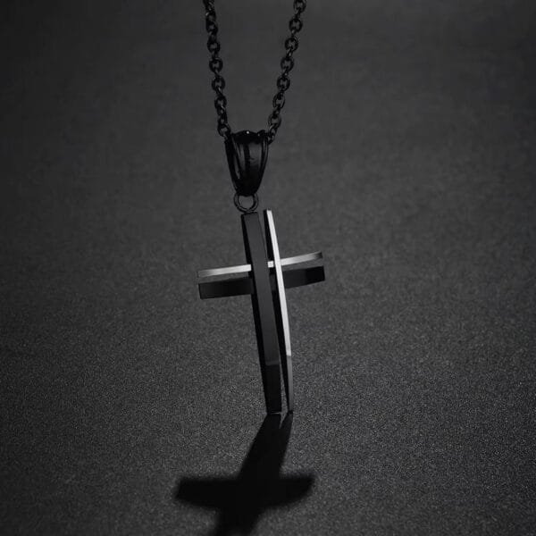 Croos Necklace 2025 Titanium Steel Religious Jewelry Fashion Cross Pendant Necklace for men Jewelry Gift For him