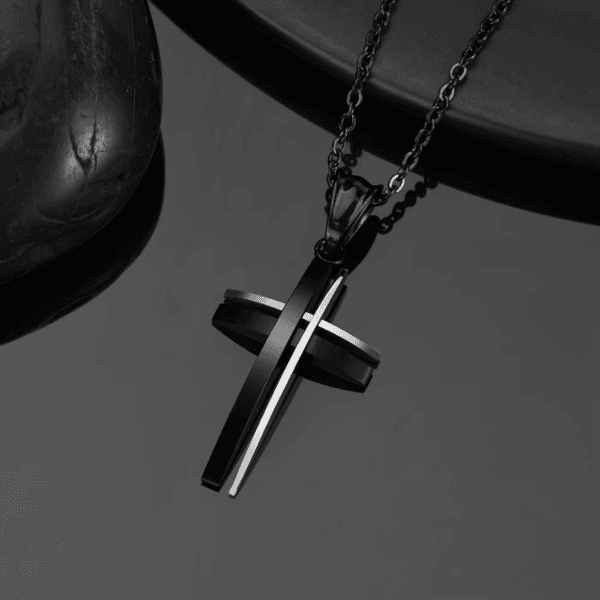 Croos Necklace 2025 Titanium Steel Religious Jewelry Fashion Cross Pendant Necklace for men Jewelry Gift For him