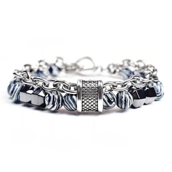 Men Bracelet Trendsetting European Men Bracelet Accessory Steel gift for him 2025