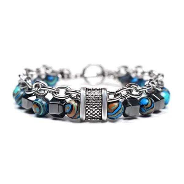 Men Bracelet Trendsetting European Men Bracelet Accessory Steel gift for him 2025