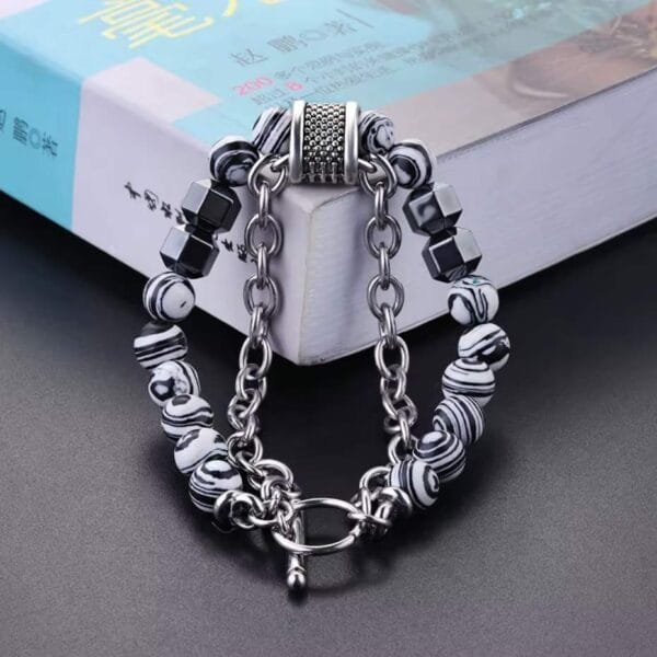 Men Bracelet Trendsetting European Men Bracelet Accessory Steel gift for him 2025