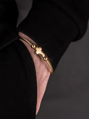 Jesus Cross Hemp Rope Cuff Bracelet for Men & Women