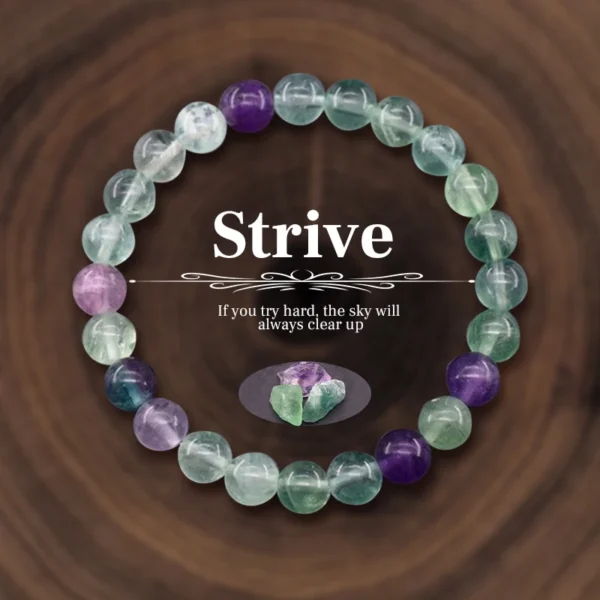 Amethyst, Quartz, Agate & Tiger Eye Beaded Bracelet – Natural Stone Healing Jewelry for Men & Women