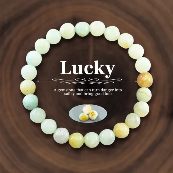 Amethyst, Quartz, Agate & Tiger Eye Beaded Bracelet – Natural Stone Healing Jewelry for Men & Women